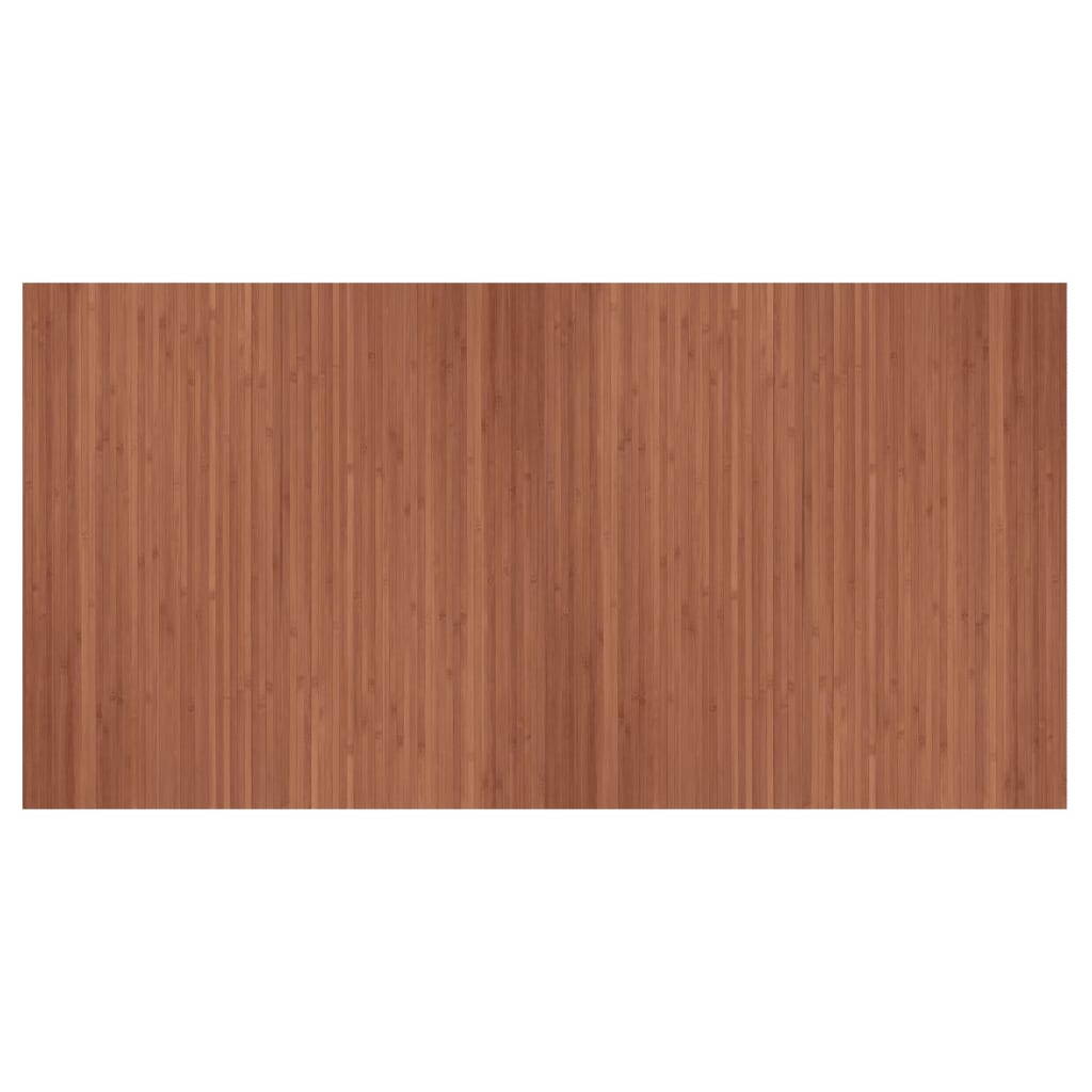 vidaXL Tapete retangular 100x200 cm bambu castanho