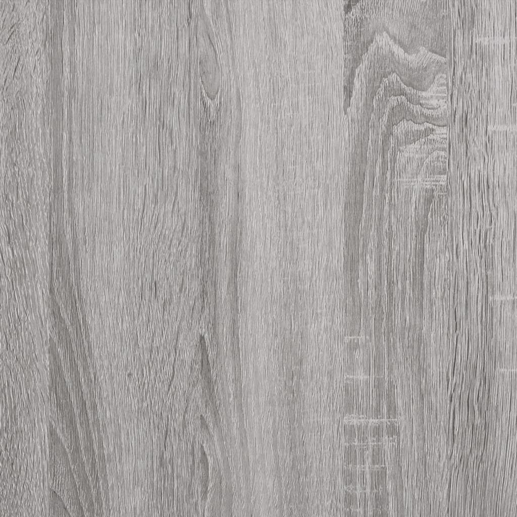 vidaXL Móvel de TV 197x35x52 cm derivados de madeira cinzento sonoma