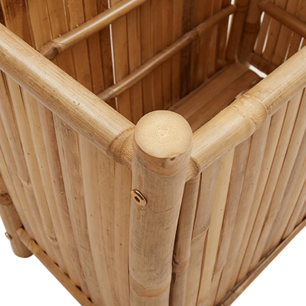 vidaXL Vaso/floreira de jardim 50x30x50 cm bambu