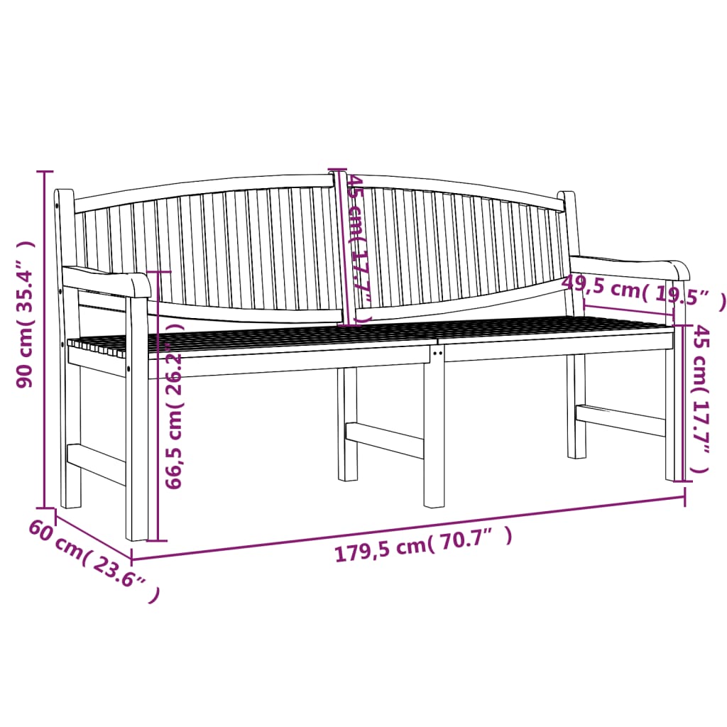 vidaXL 5 pcs conjunto de jantar p/ jardim madeira de teca maciça