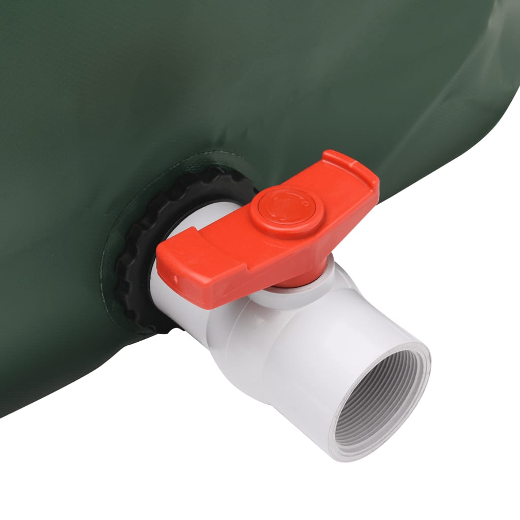 vidaXL Depósito de água dobrável com torneira 360 L PVC