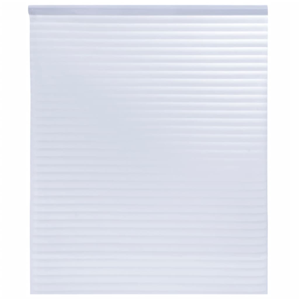 vidaXL Película para janela fosca 60x500 cm PVC padrão de estore