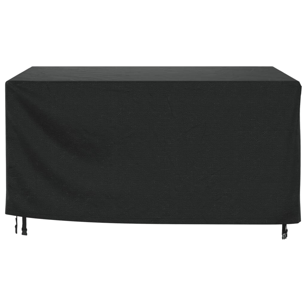 vidaXL Capa p/ mobiliário jardim 180x140x90 cm impermeável 420D preto