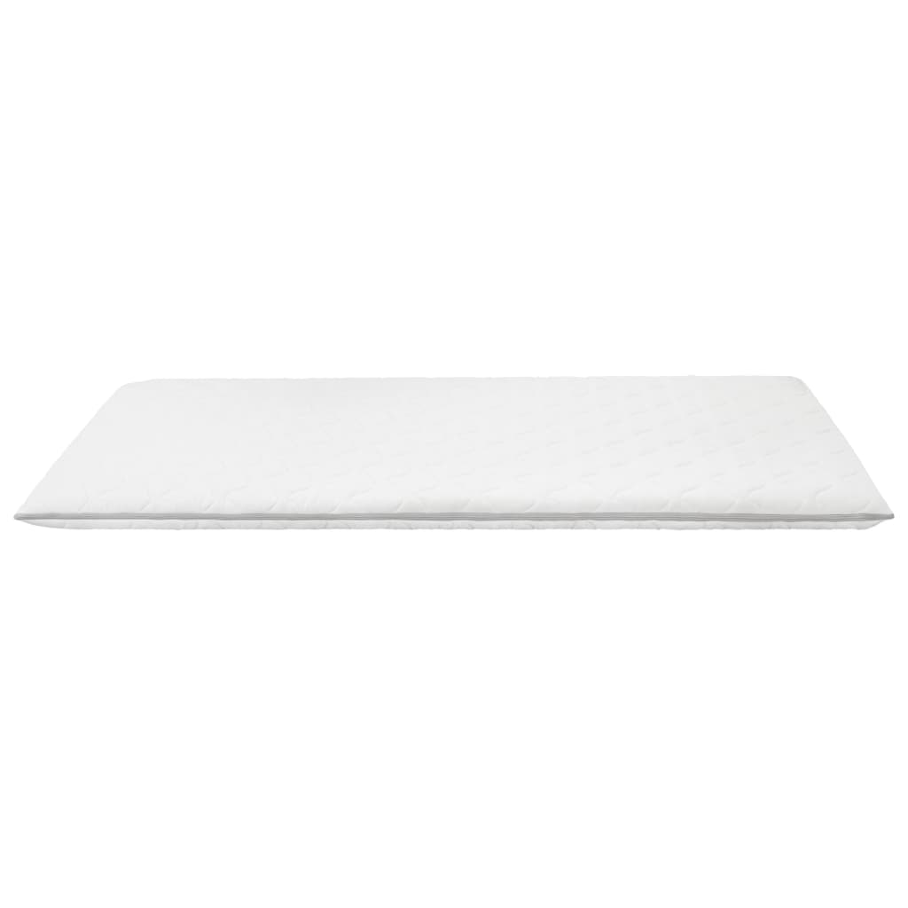 vidaXL Sobrecolchão 100x200 cm espuma viscoelástica c/ memória 6 cm