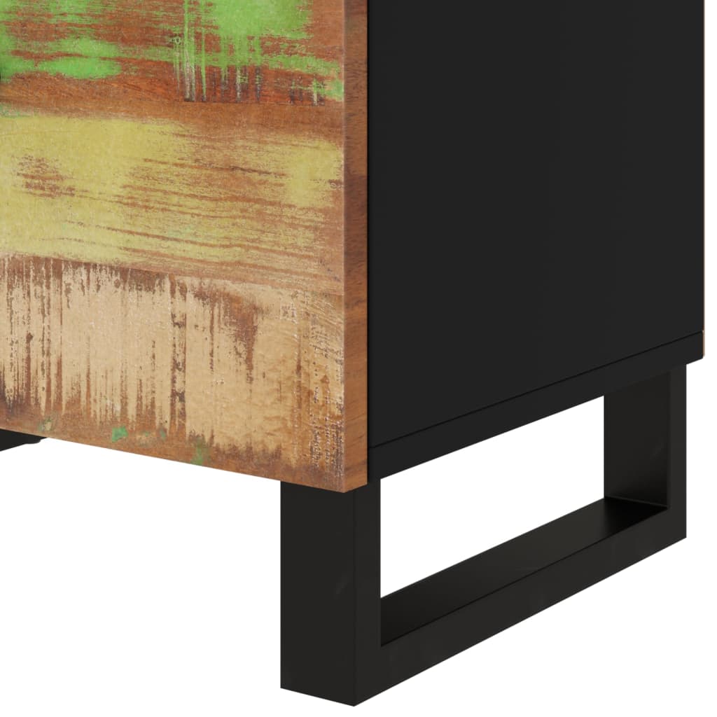 vidaXL Mesa cabeceira 50x33x60 cm madeira recuperada maciça/derivados