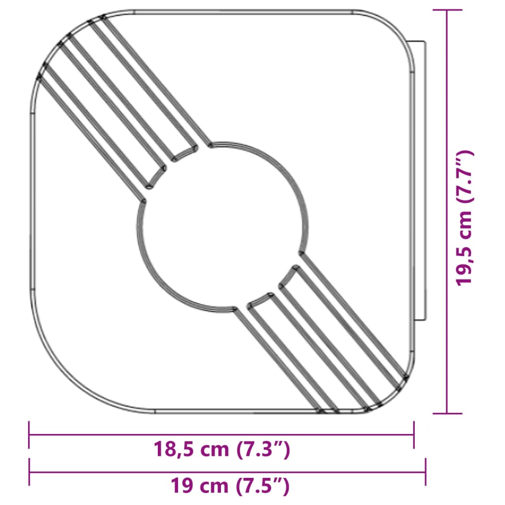 vidaXL Toldo retrátil 4x3 m tecido e alumínio azul e branco