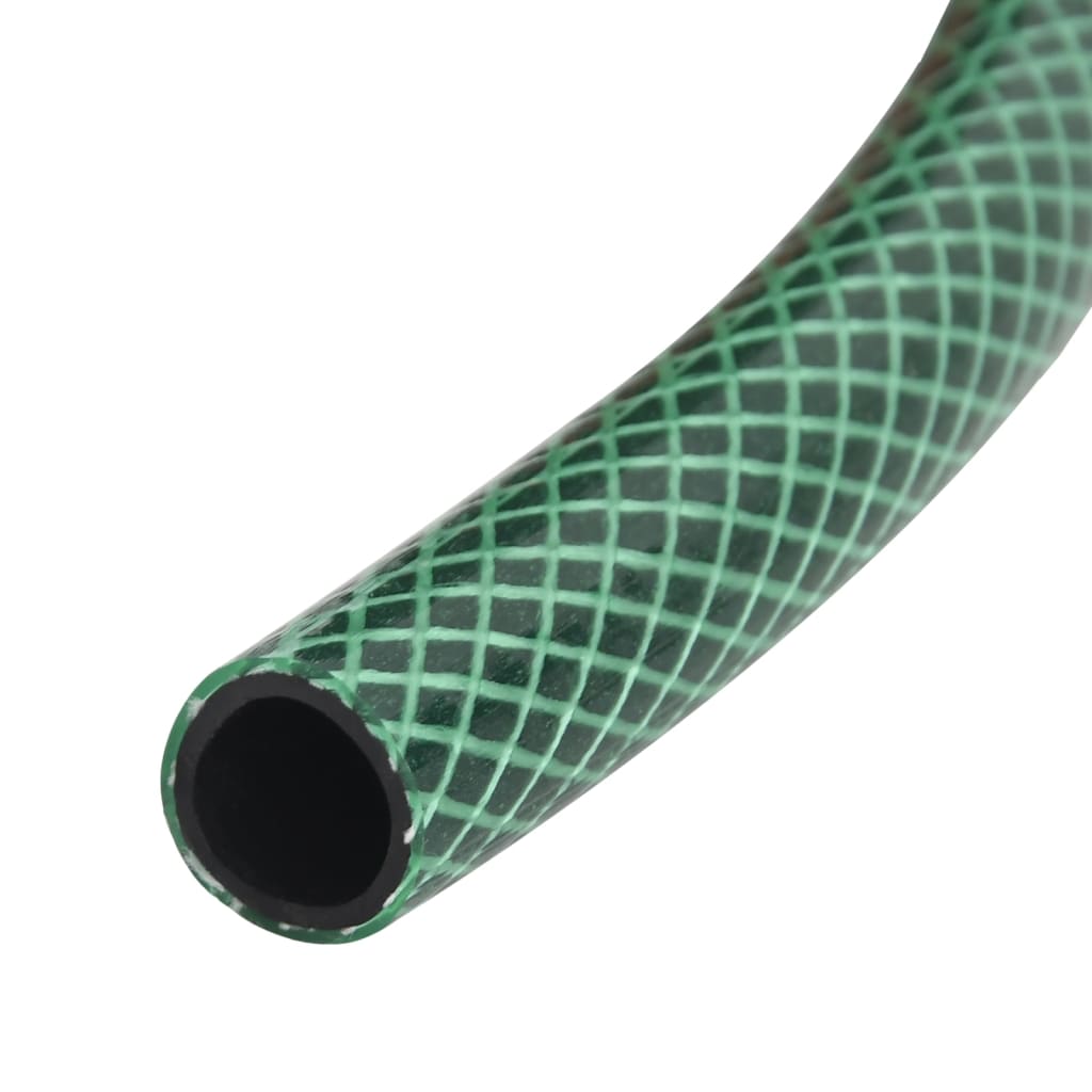 vidaXL Mangueira de jardim 0,5" 10 m PVC verde