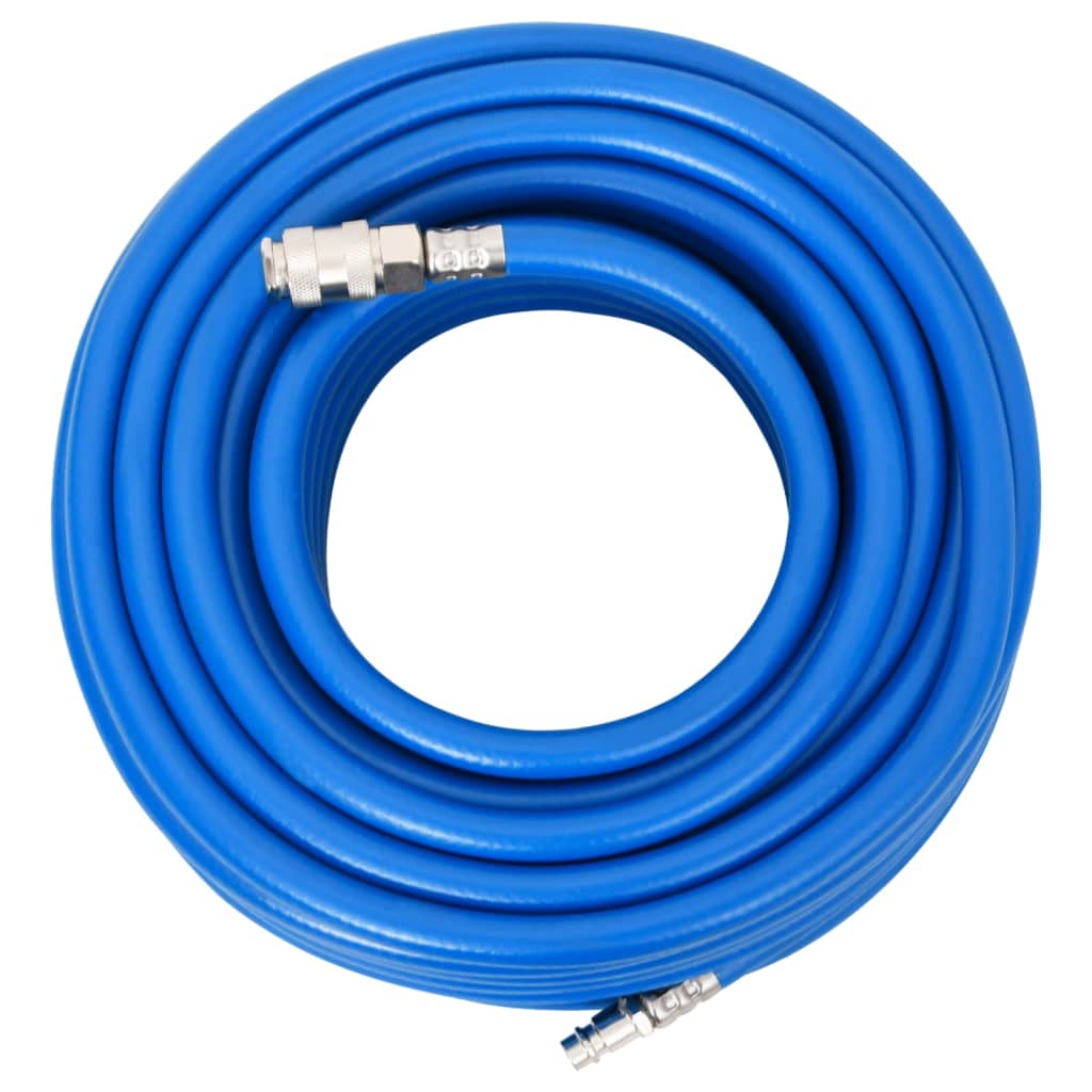 vidaXL Mangueira de ar 0,7" 20 m PVC azul