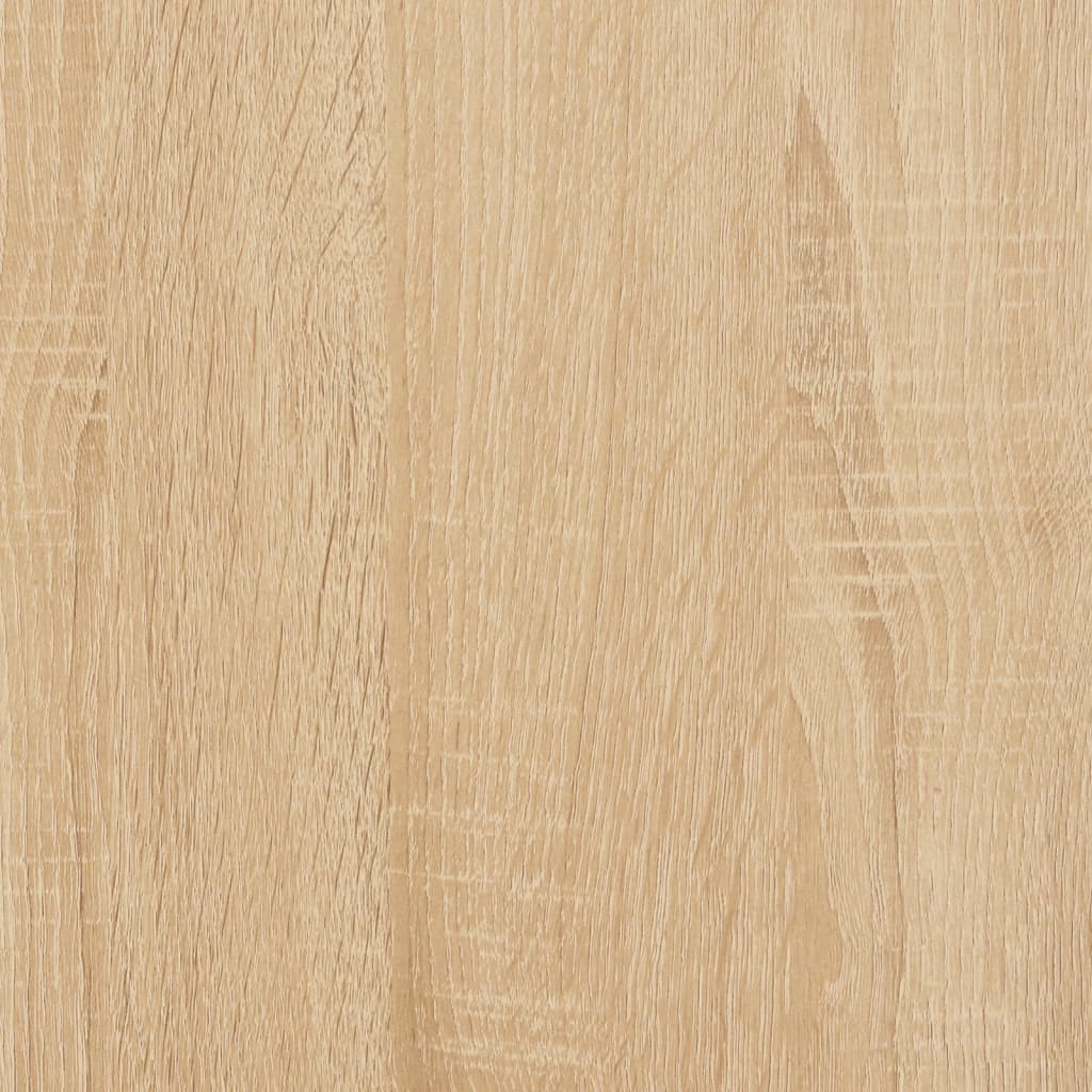 vidaXL Aparador 34,5x34x90 cm derivados de madeira cor carvalho sonoma