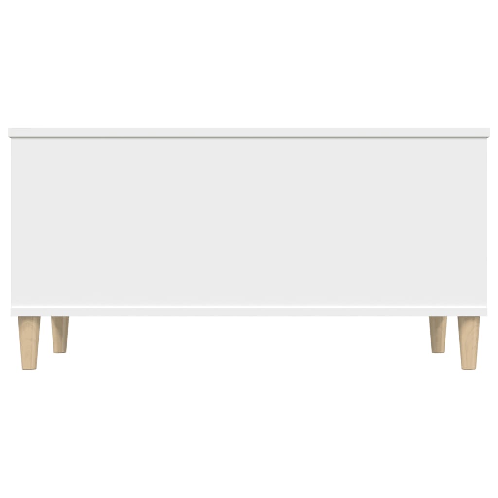vidaXL Mesa de centro 90x44,5x45 cm derivados de madeira branco