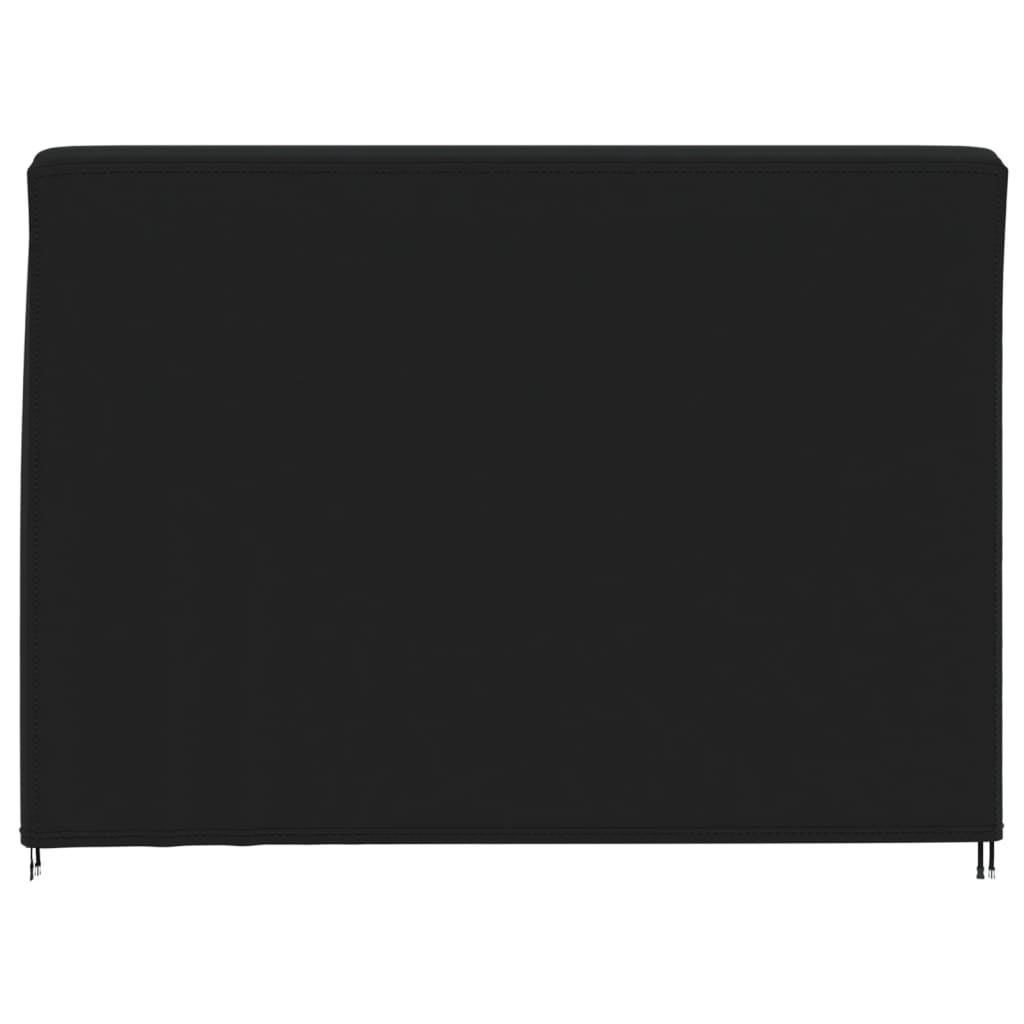 vidaXL Capa para baloiço de jardim 220x150x150 cm oxford 420D preto