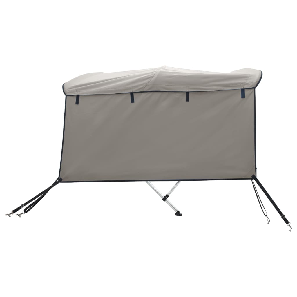 vidaXL Toldo de 3 arcos Bimini c/ paredes laterais 183x(154-167)x137cm