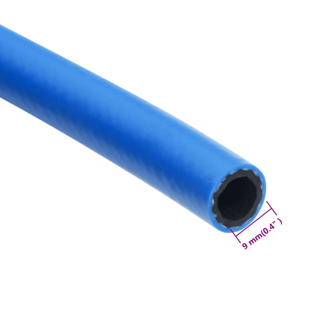 vidaXL Mangueira de ar 0,6" 10 m PVC azul