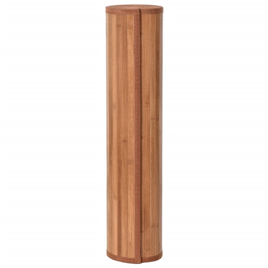 vidaXL Tapete retangular 70x100 cm bambu cor natural