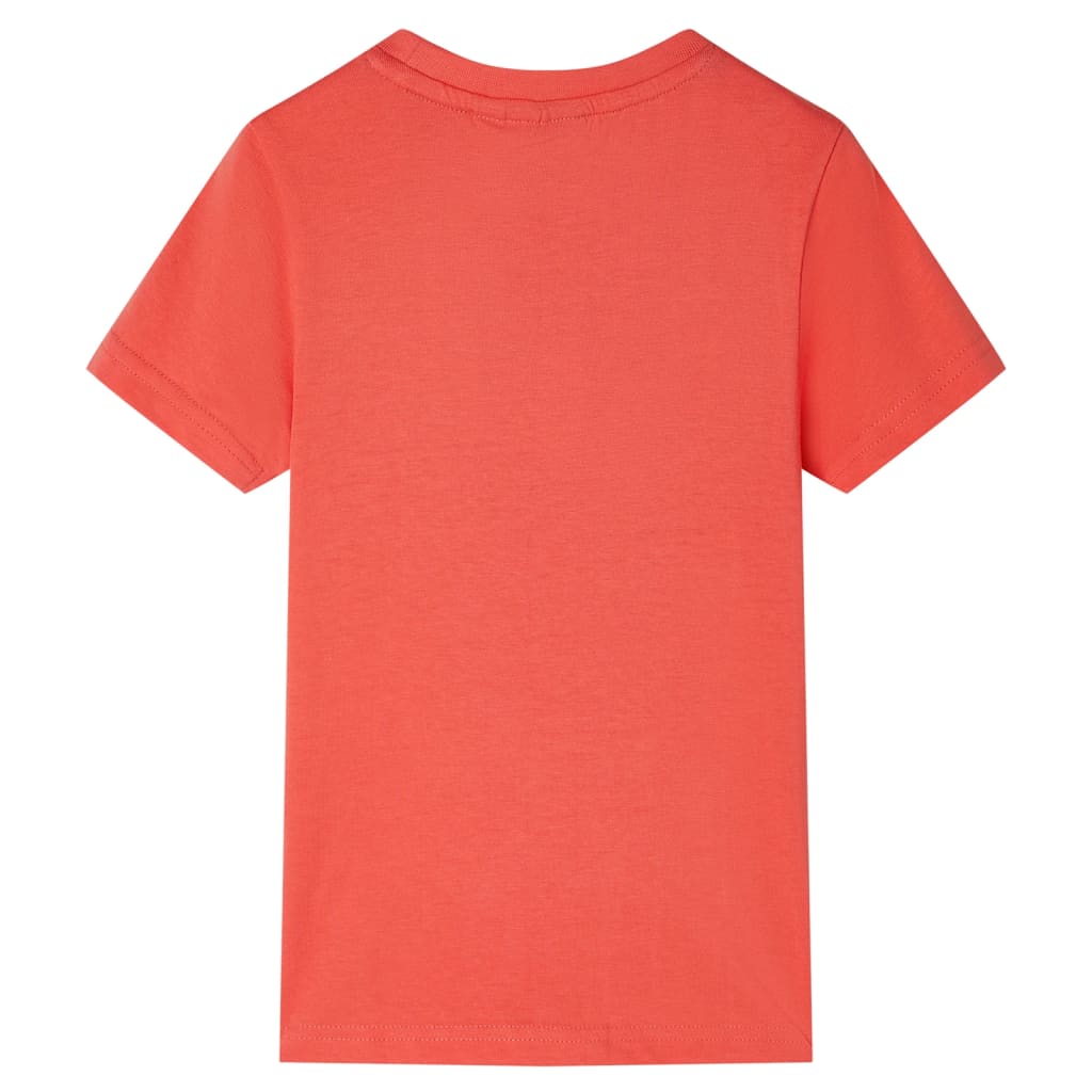 T-shirt para criança vermelho-claro 116