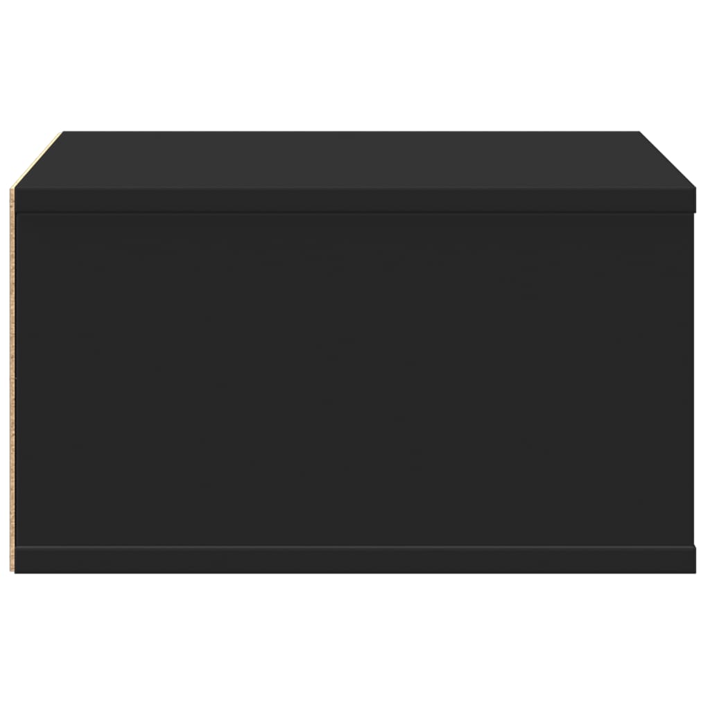 vidaXL Suporte de impressora 49x40x22,5 cm derivados madeira preto