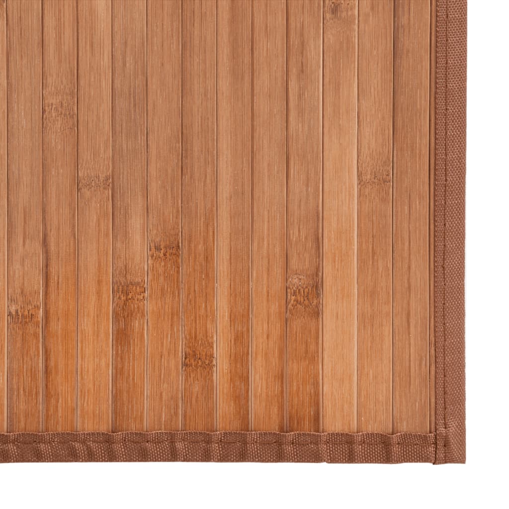 vidaXL Tapete retangular 100x1000 cm bambu cor natural
