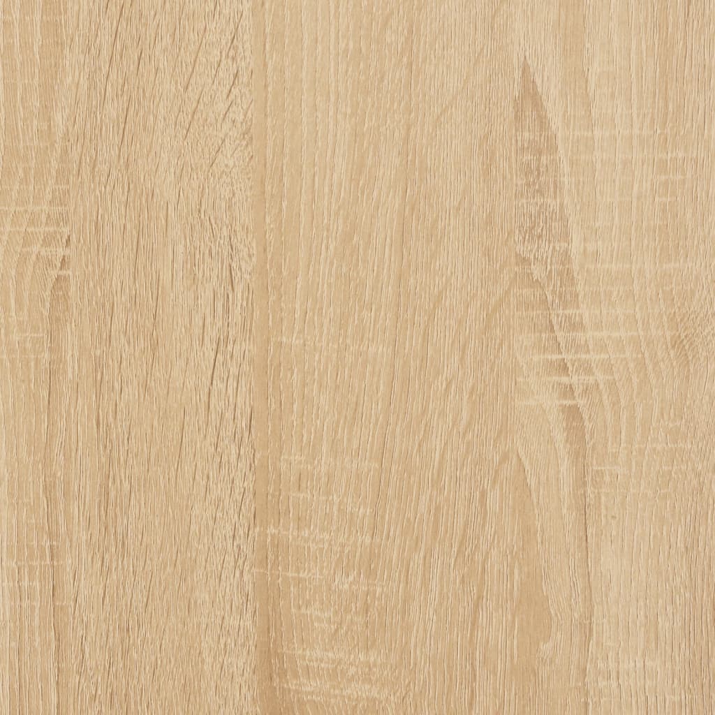 vidaXL Mesa consola 100x30,5x75cm derivados de madeira carvalho sonoma