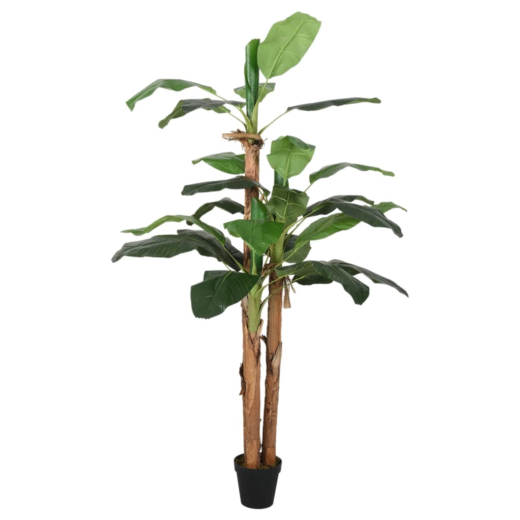 vidaXL Bananeira artificial 18 folhas 150 cm verde