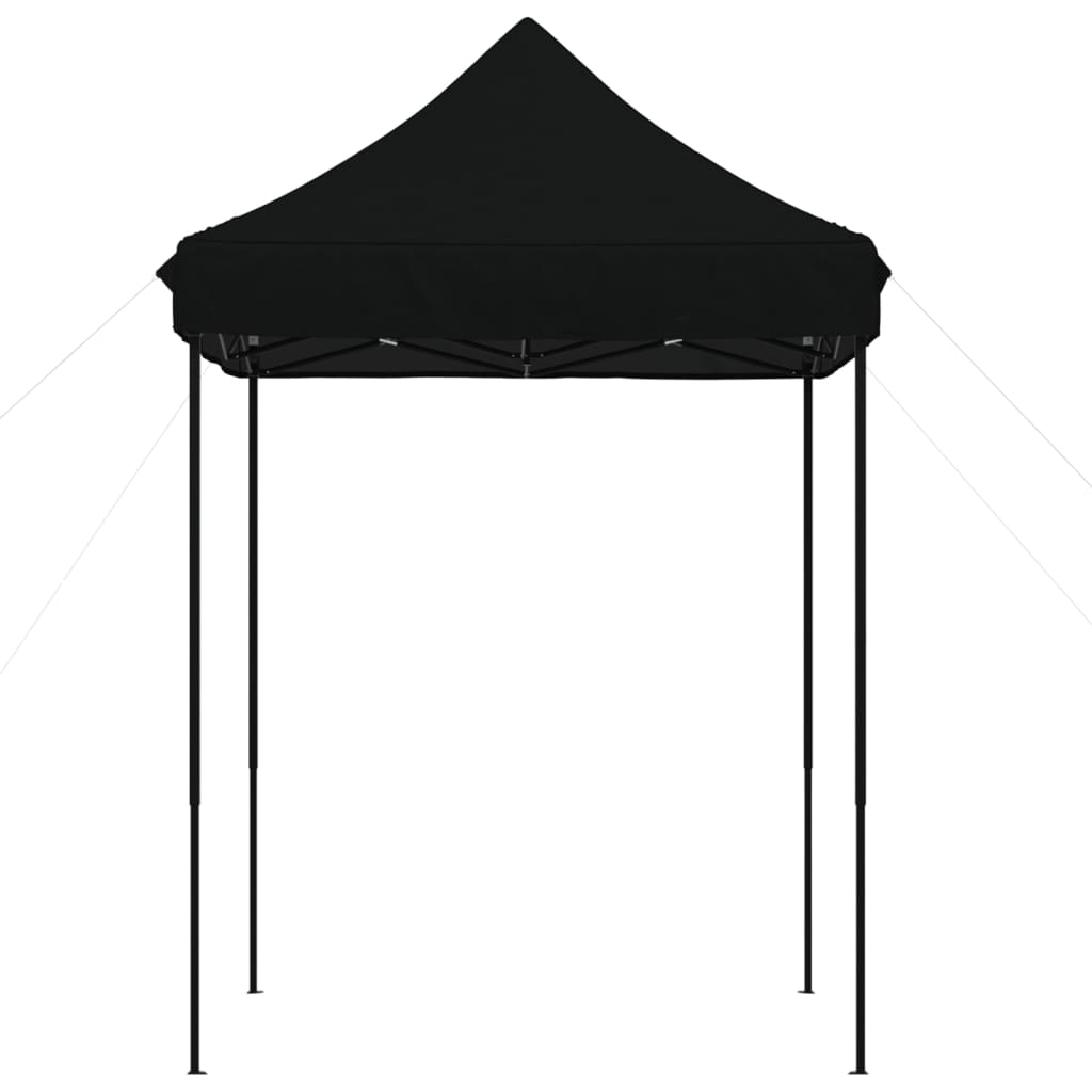 vidaXL Tenda para festas pop-up dobrável 200x200x306 preto