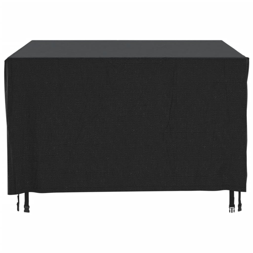 vidaXL Capa p/ mobiliário jardim 225x143x90 cm impermeável 420D preto