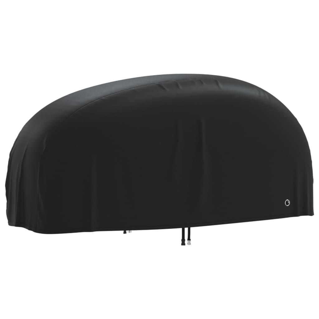 vidaXL Capa para motociclo 245x105x125 cm oxford preto