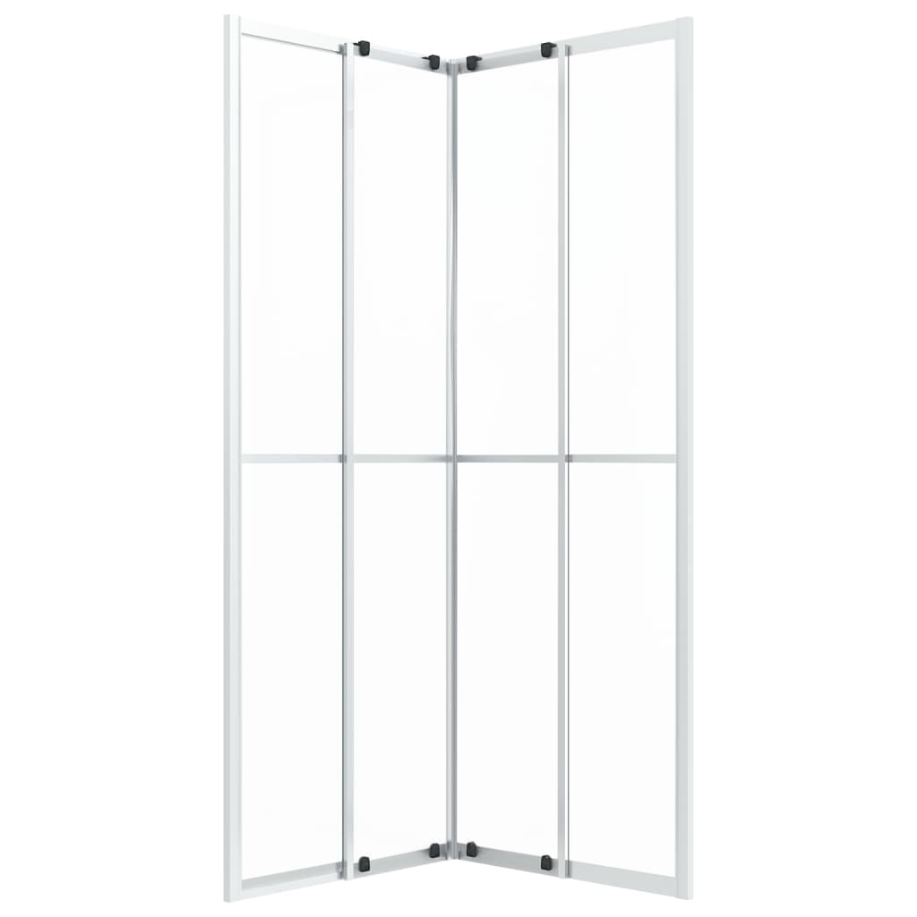 vidaXL Cabine de duche ESG opaco 70x70x180 cm