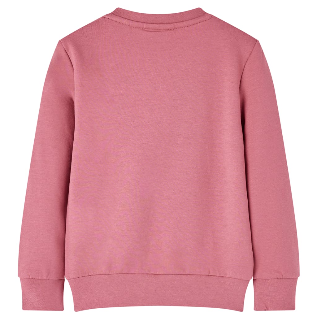 Sweatshirt para criança cor framboesa 116