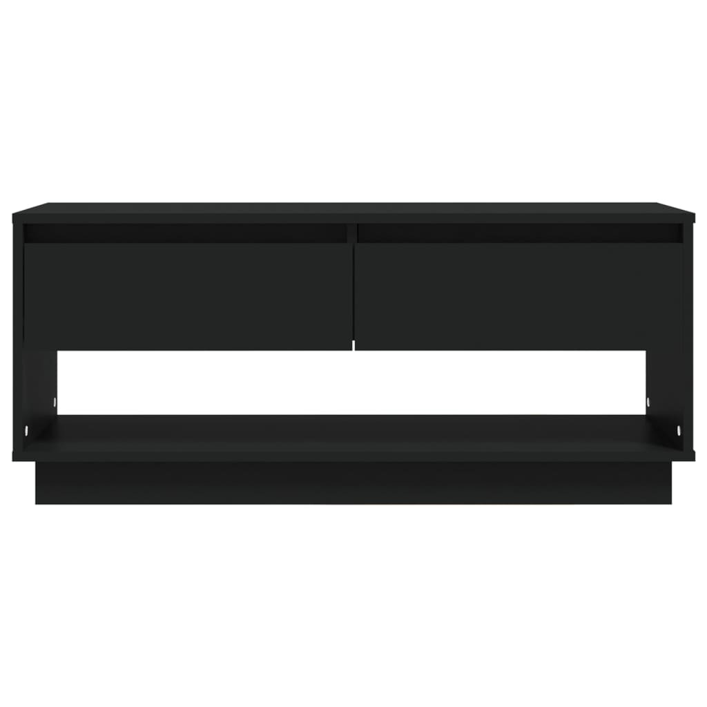 vidaXL Móvel de TV 102x41x44 cm derivados de madeira preto