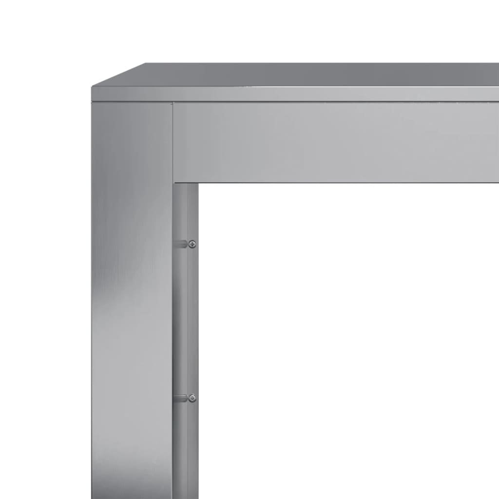 vidaXL Suporte para lenha 60x40x100 cm aço galvanizado