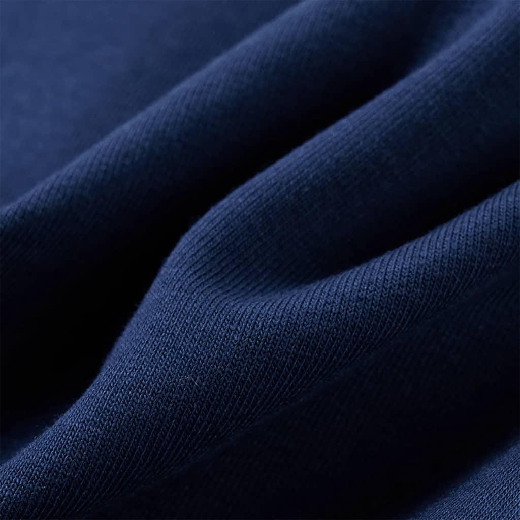 Sweatshirt para criança azul-marinho 140