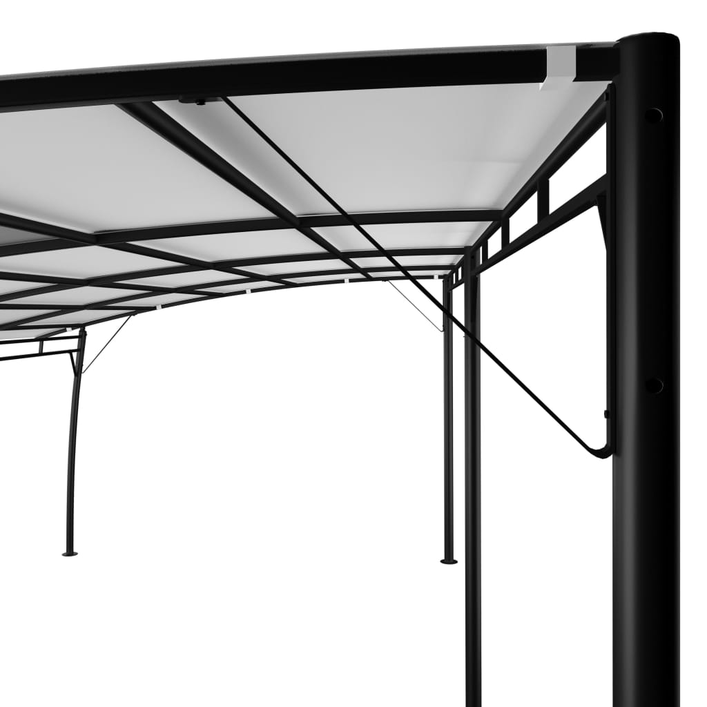 vidaXL Toldo para-sol de jardim 6x3x2,55 m cor creme