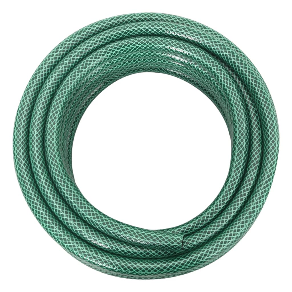 vidaXL Mangueira de jardim 0,5" 10 m PVC verde