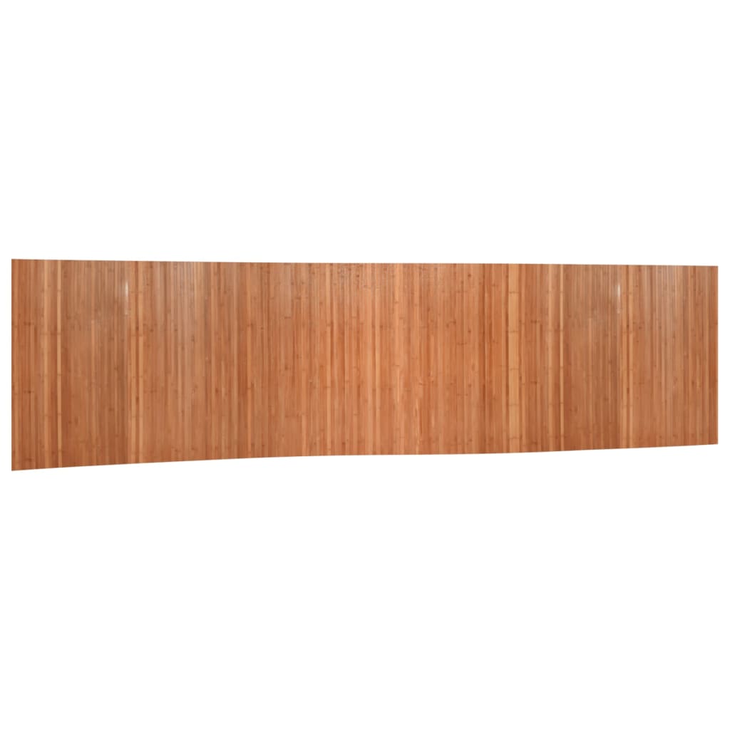 vidaXL Divisória 165x800 cm bambu castanho