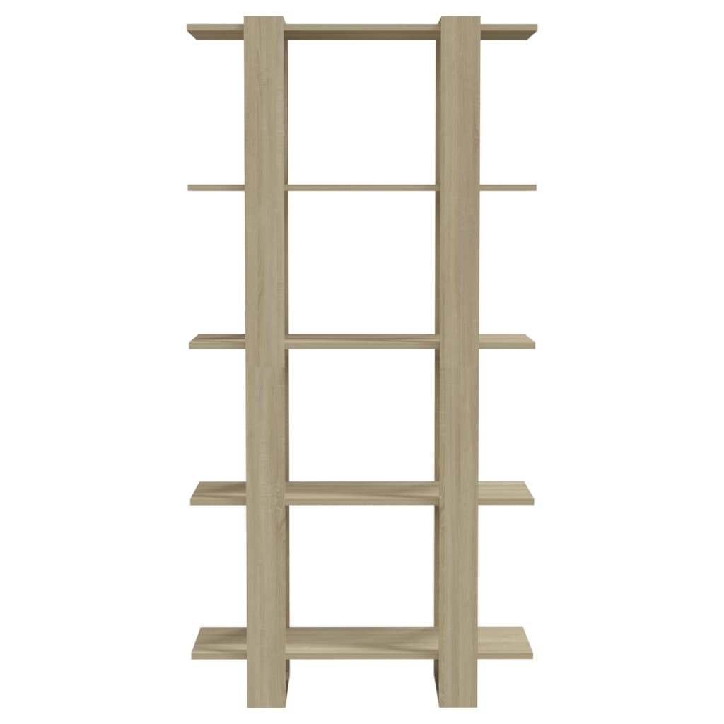 vidaXL Estante/divisória derivados de madeira carvalho sonoma