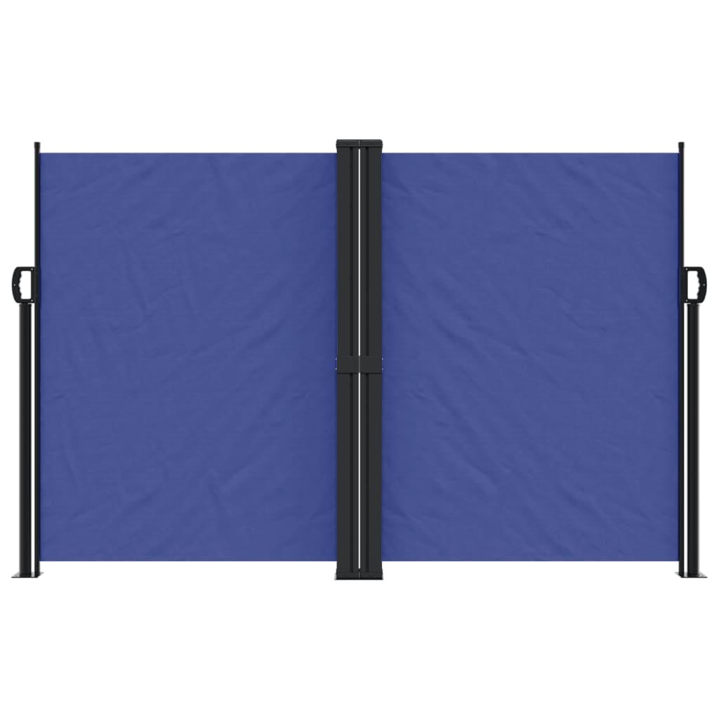 vidaXL Toldo lateral retrátil 160x600 cm azul