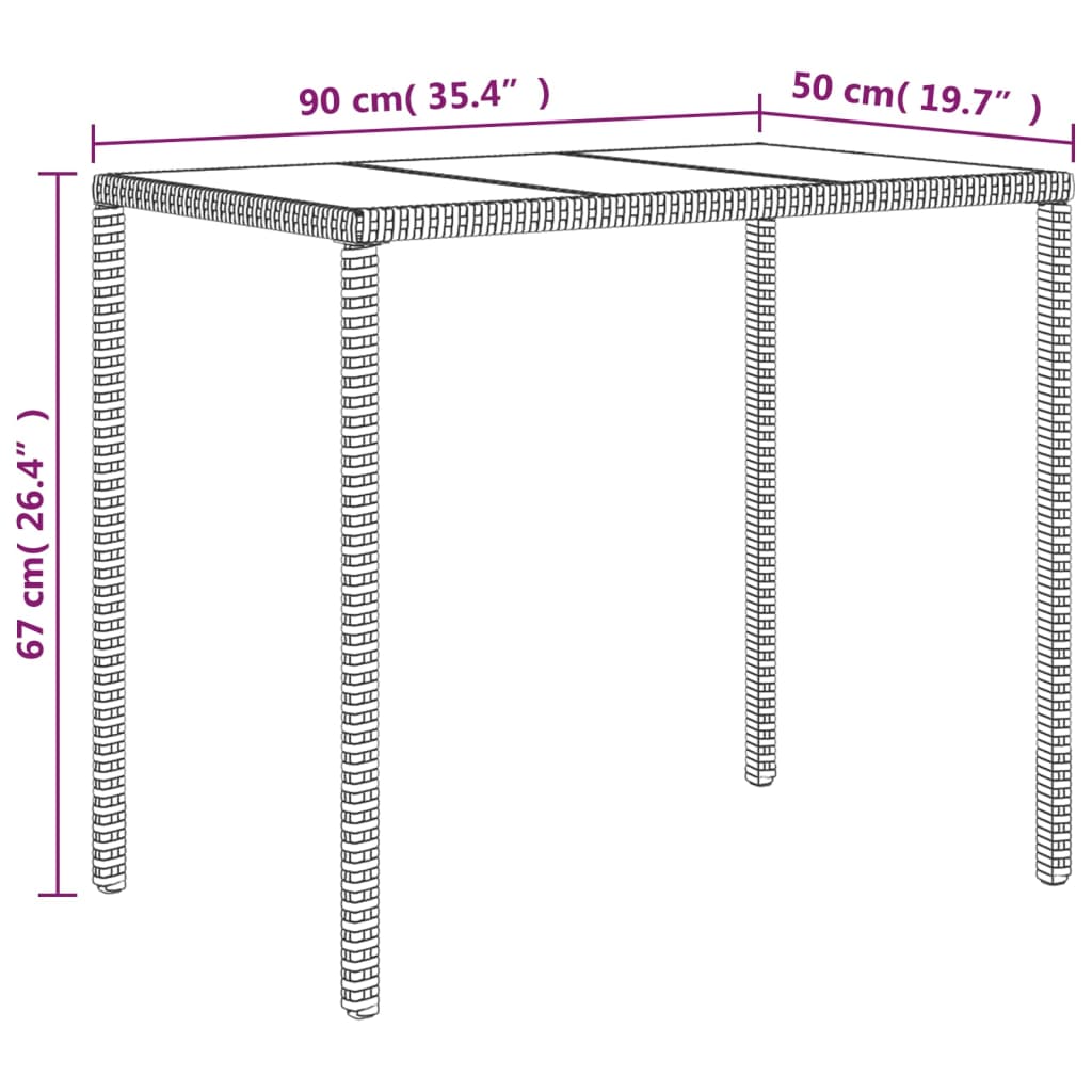 vidaXL 4 pcs conjunto lounge de jardim c/ almofadões vime PE cinzento