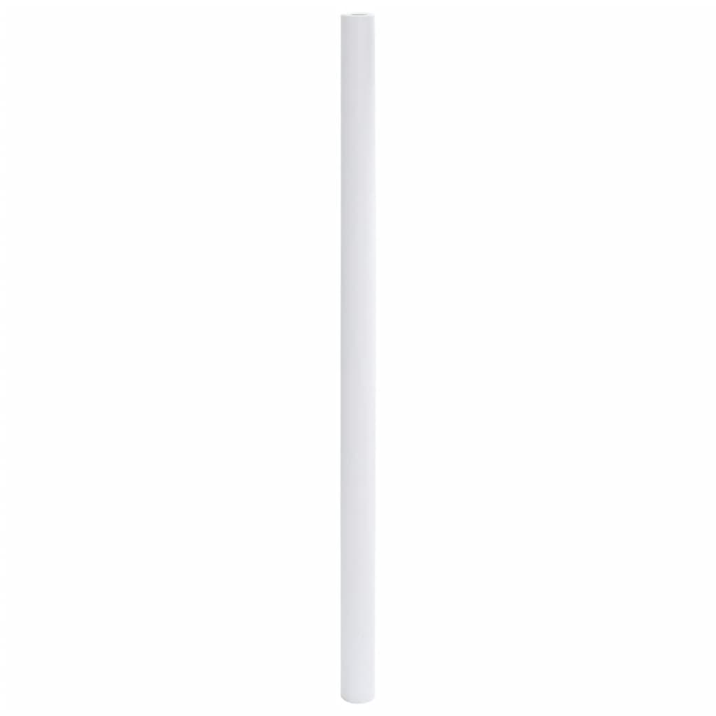 vidaXL Autocolantes para móveis 90x500 cm PVC branco mate