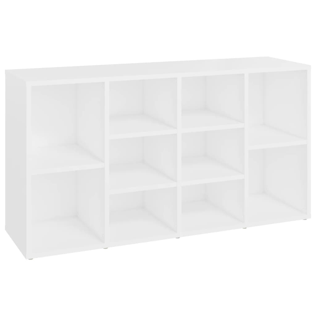 vidaXL Sapateira 103x30x54,5 cm contraplacado branco