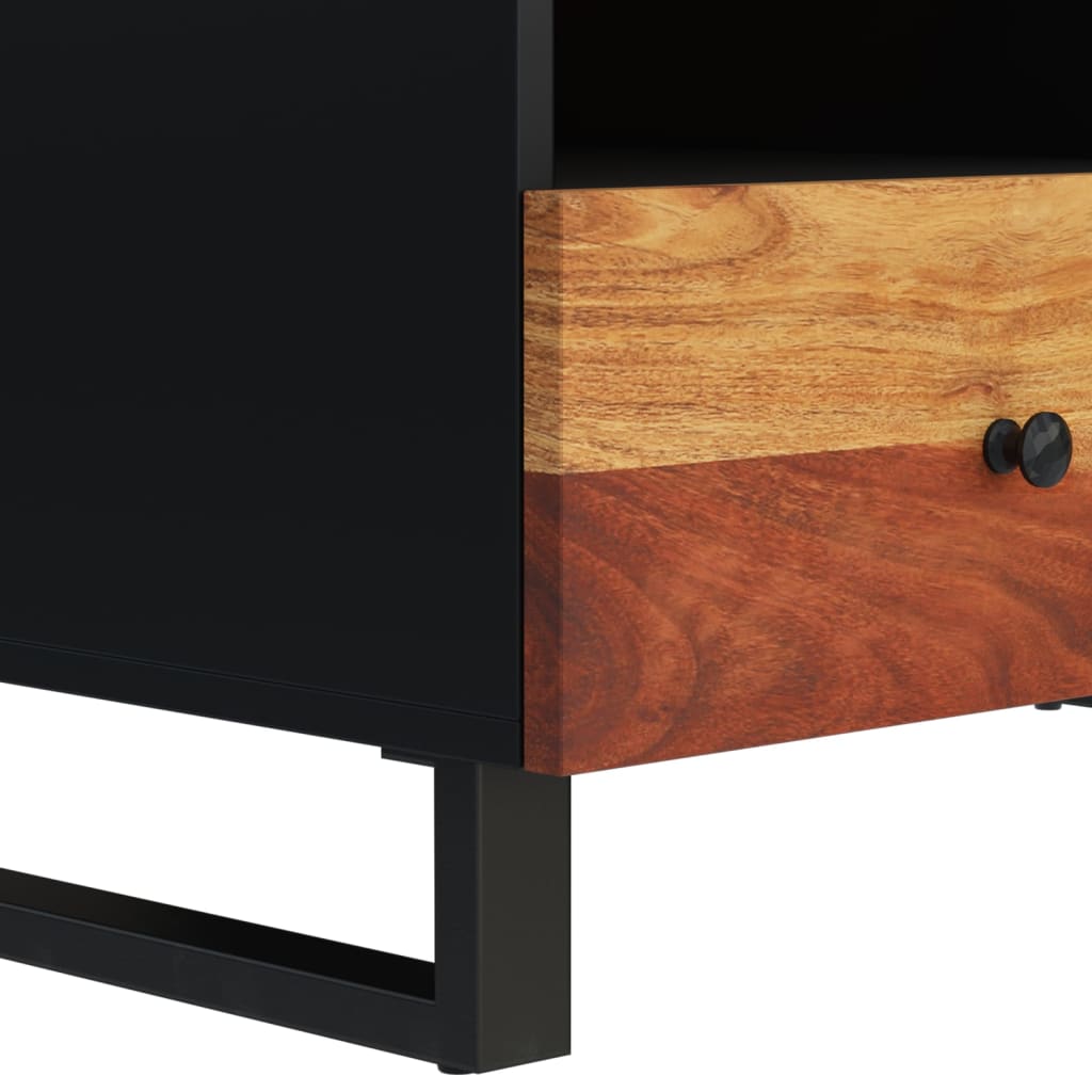 vidaXL Mesa de centro madeira de acácia maciça/derivados de madeira