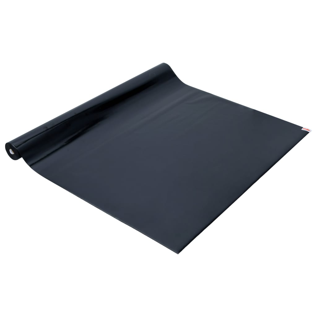 vidaXL Película para janela estática 60x2000 cm PVC preto fosco