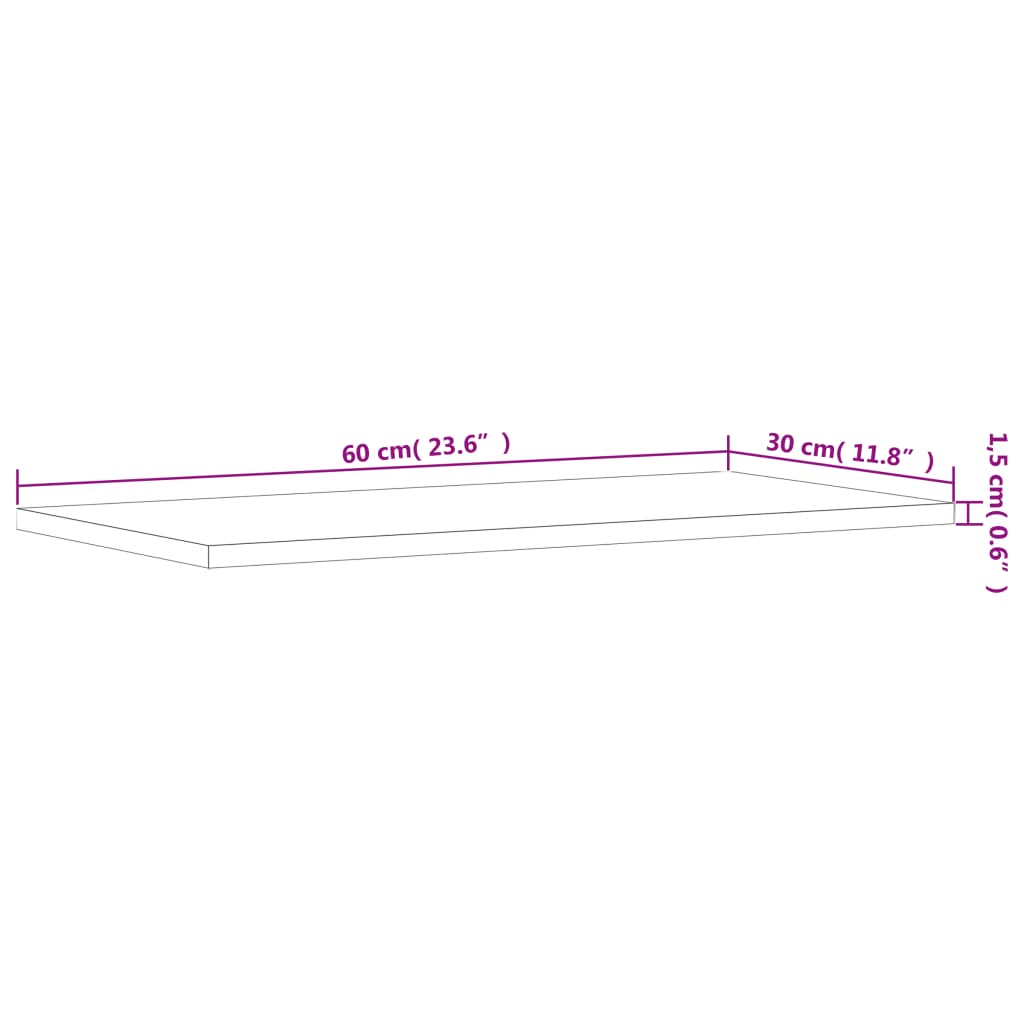 vidaXL Prateleiras para estante 8 pcs 60x30x1,5cm contraplacado cinza