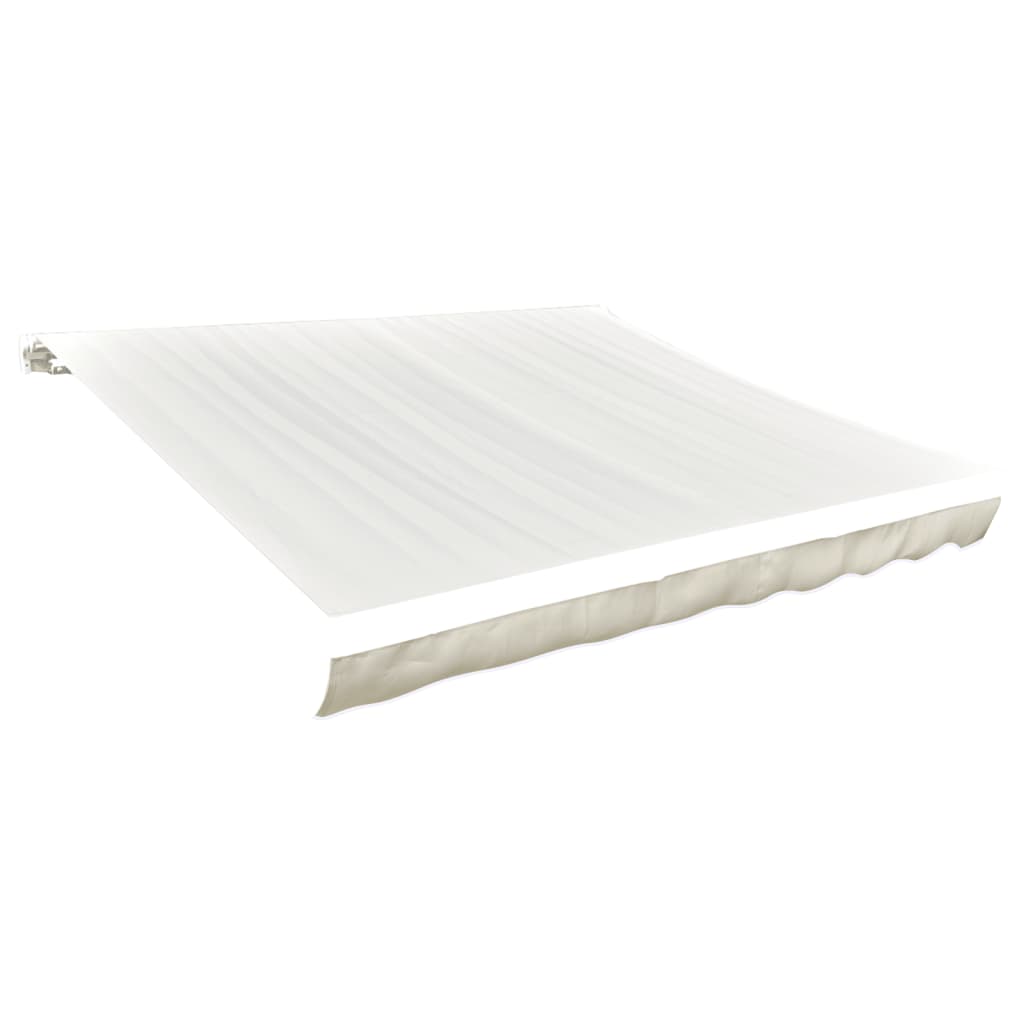 vidaXL Lona para toldo creme 450x300 cm