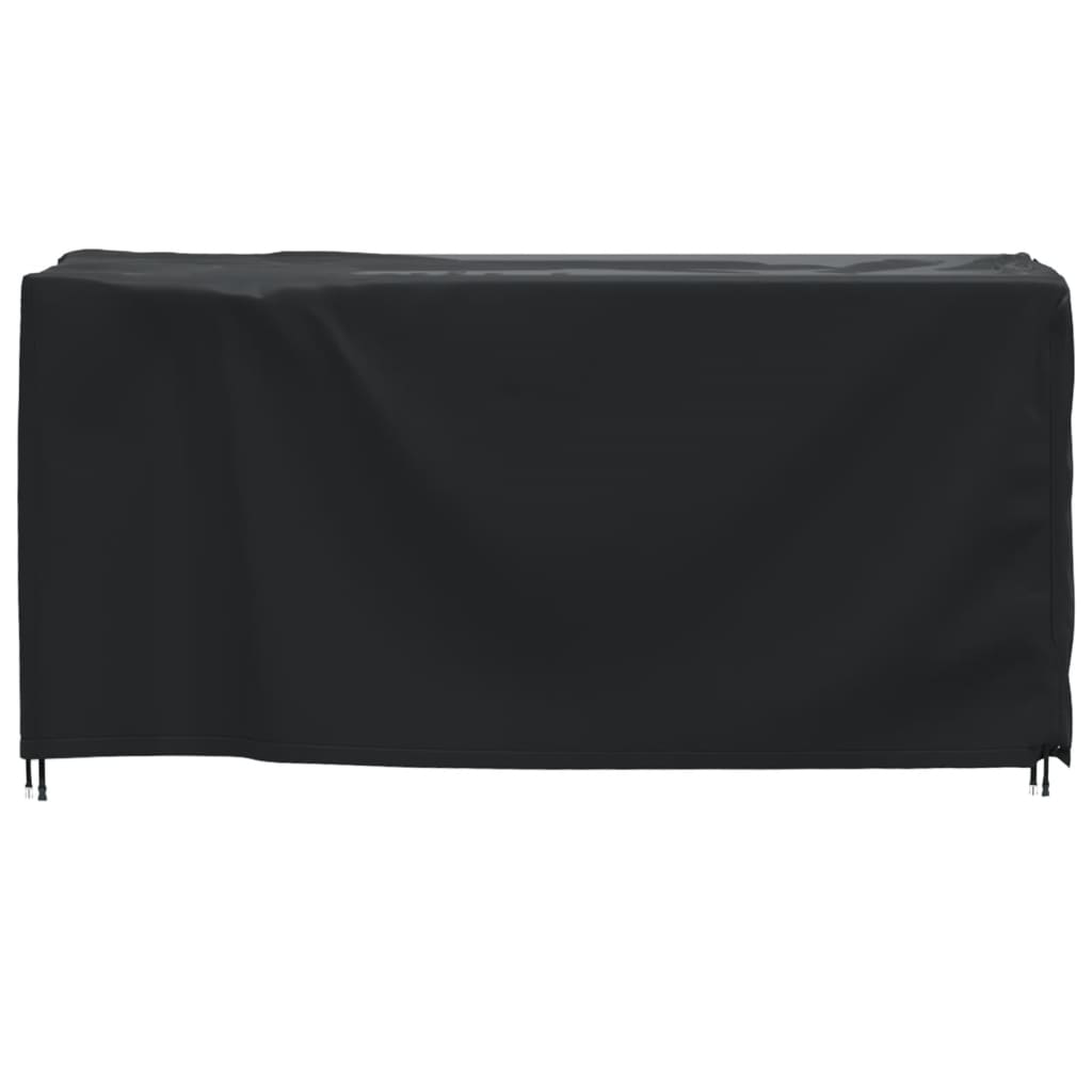 vidaXL Capa p/ mobiliário jardim 180x70x90 cm impermeável 420D preto