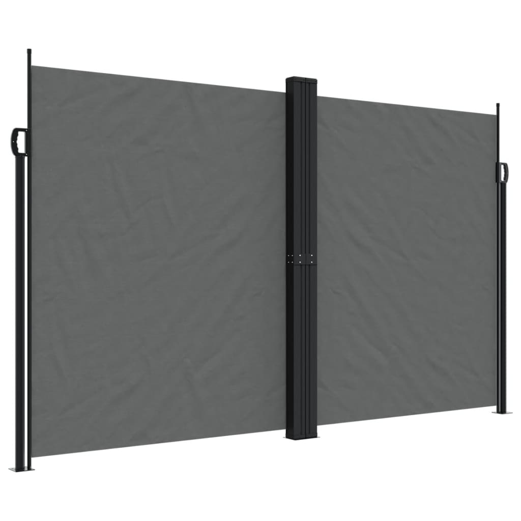 vidaXL Toldo lateral retrátil 200x1200 cm antracite