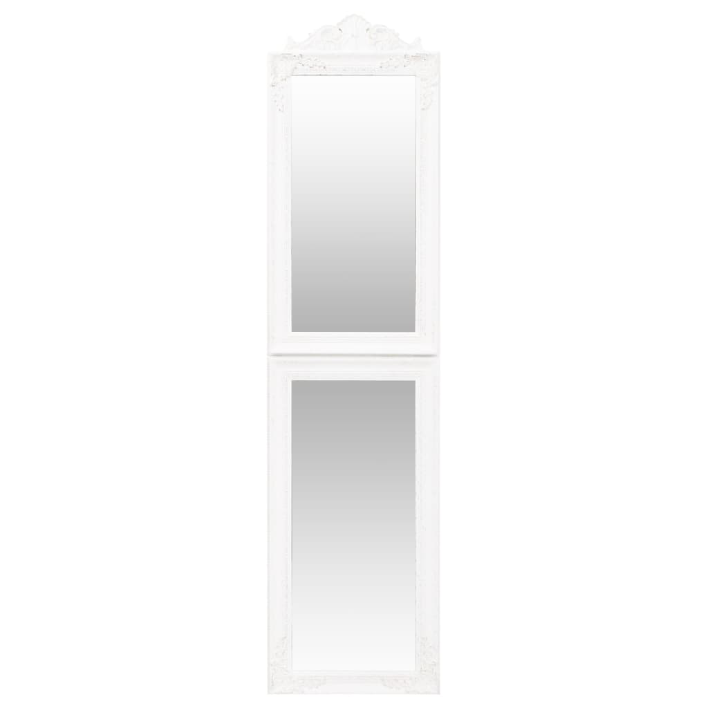 vidaXL Espelho de pé 45x180 cm branco