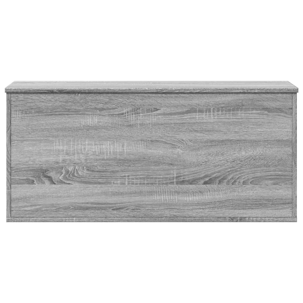 vidaXL Caixa de arrumação 100x42x46 cm derivados madeira cinza sonoma