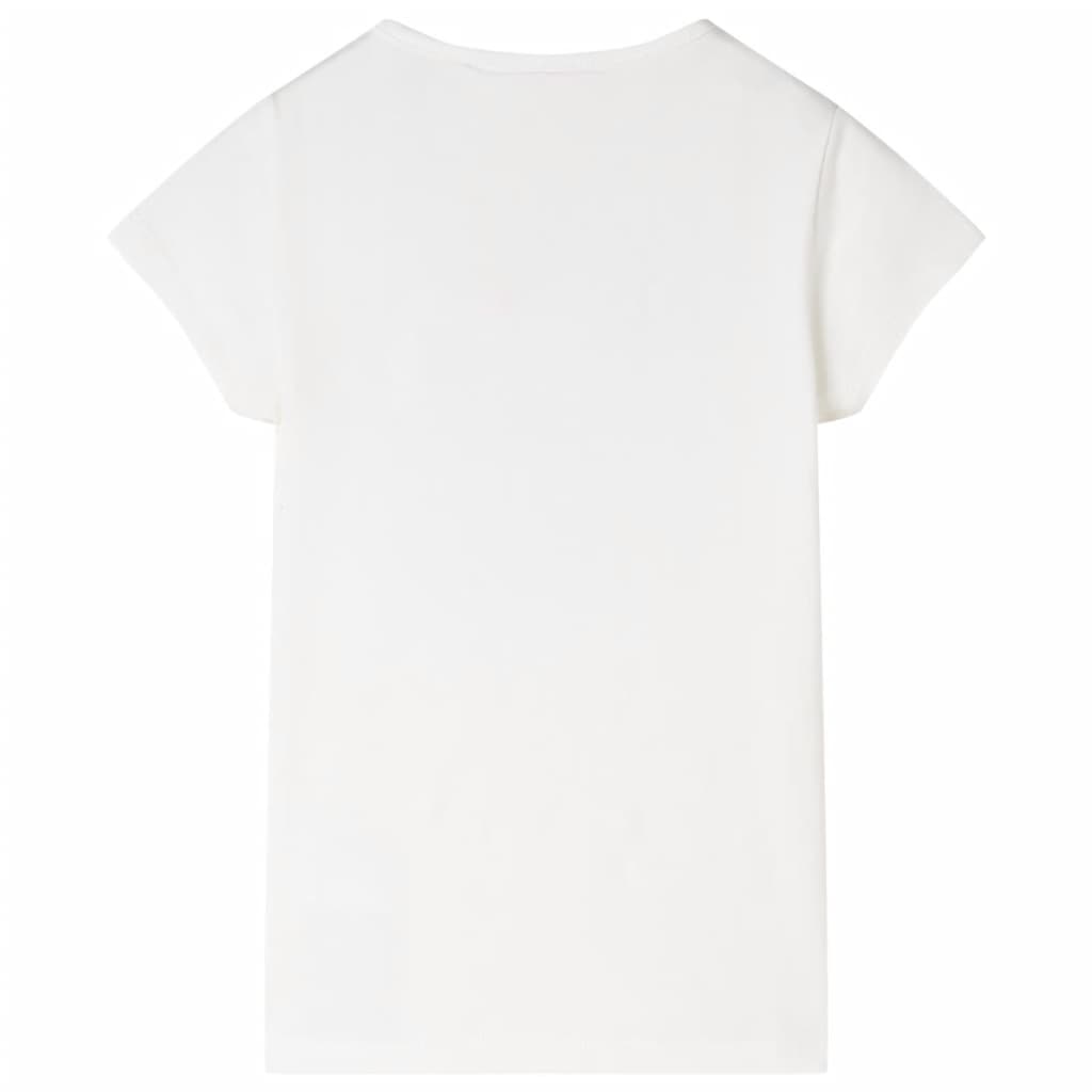 T-shirt infantil cor cru 104