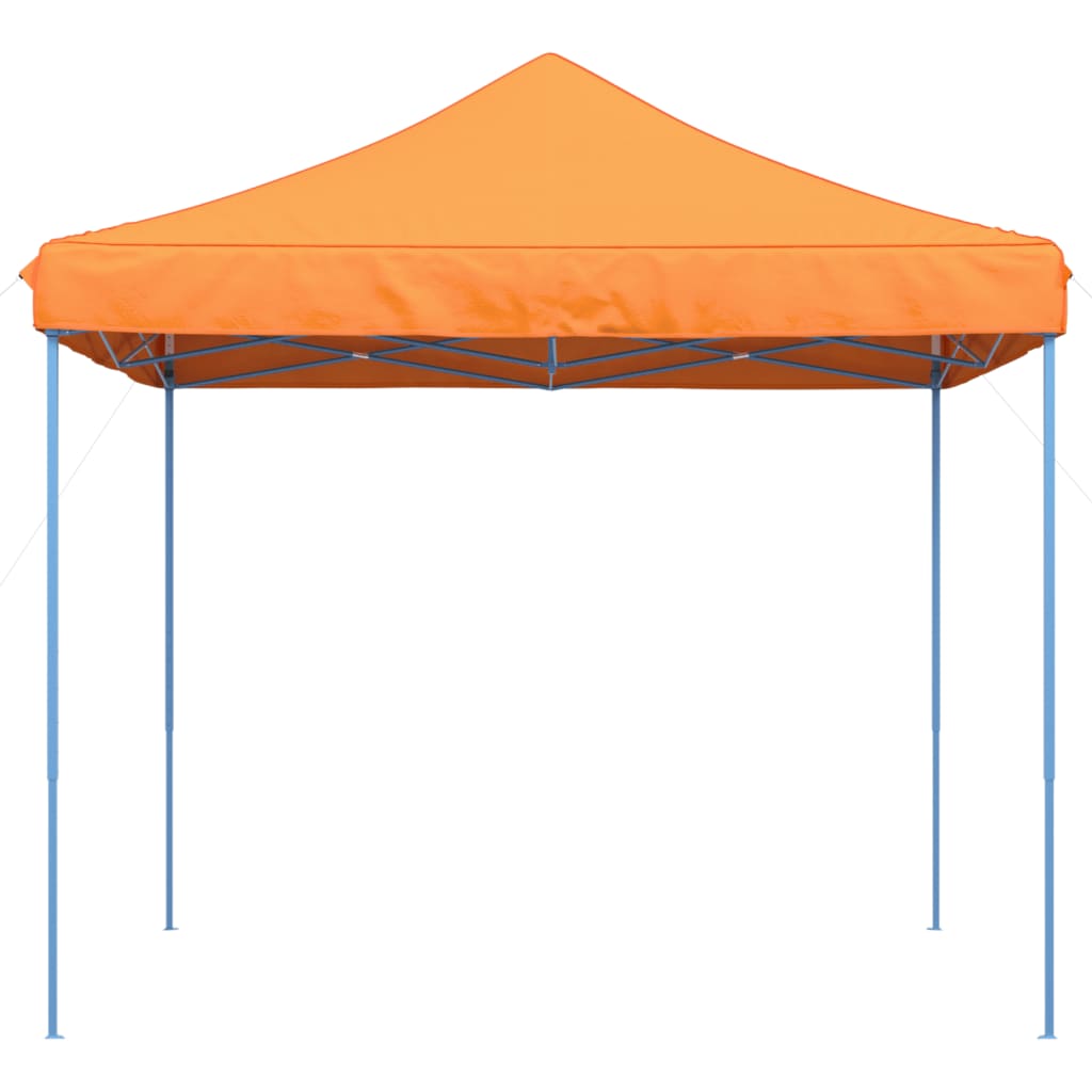 vidaXL Tenda para festas pop-up dobrável 292x292x315 cm laranja