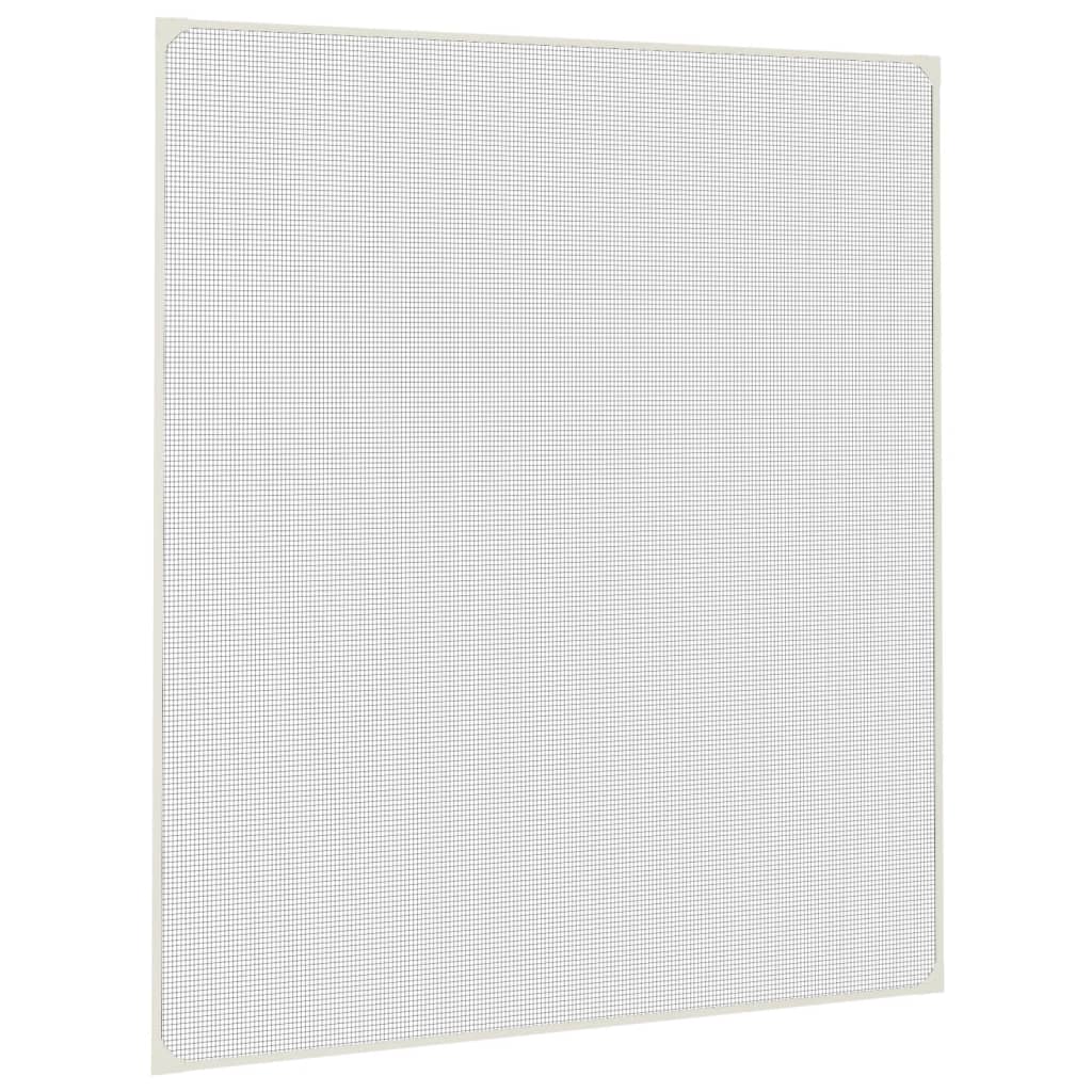 vidaXL Tela anti-insetos magnética para janela 130x150 cm branco